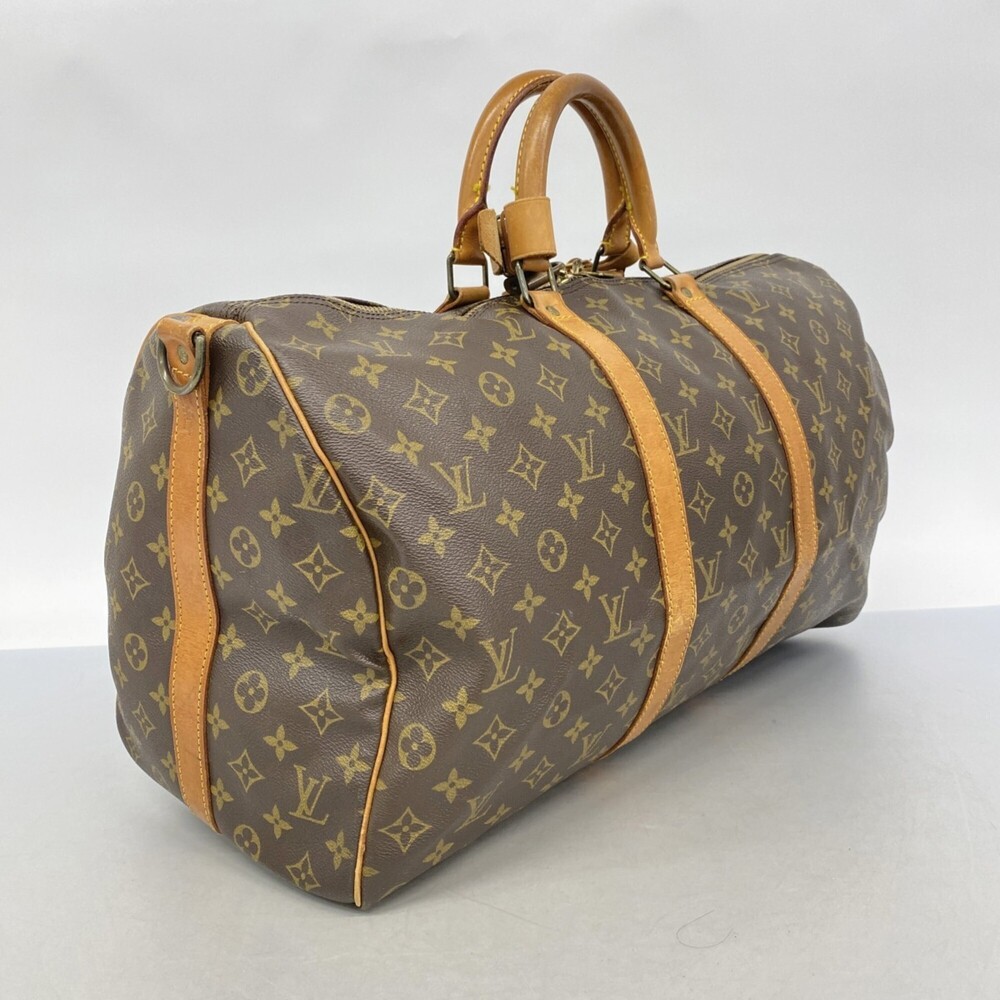 LOUIS VUITTON Brown Monogram Boston Bag - Picture 2 of 11